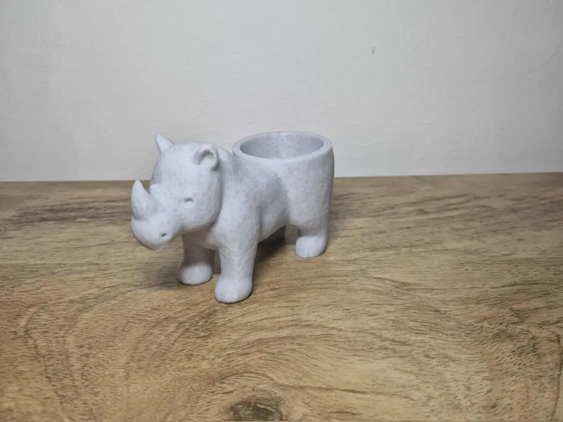Rhino planter