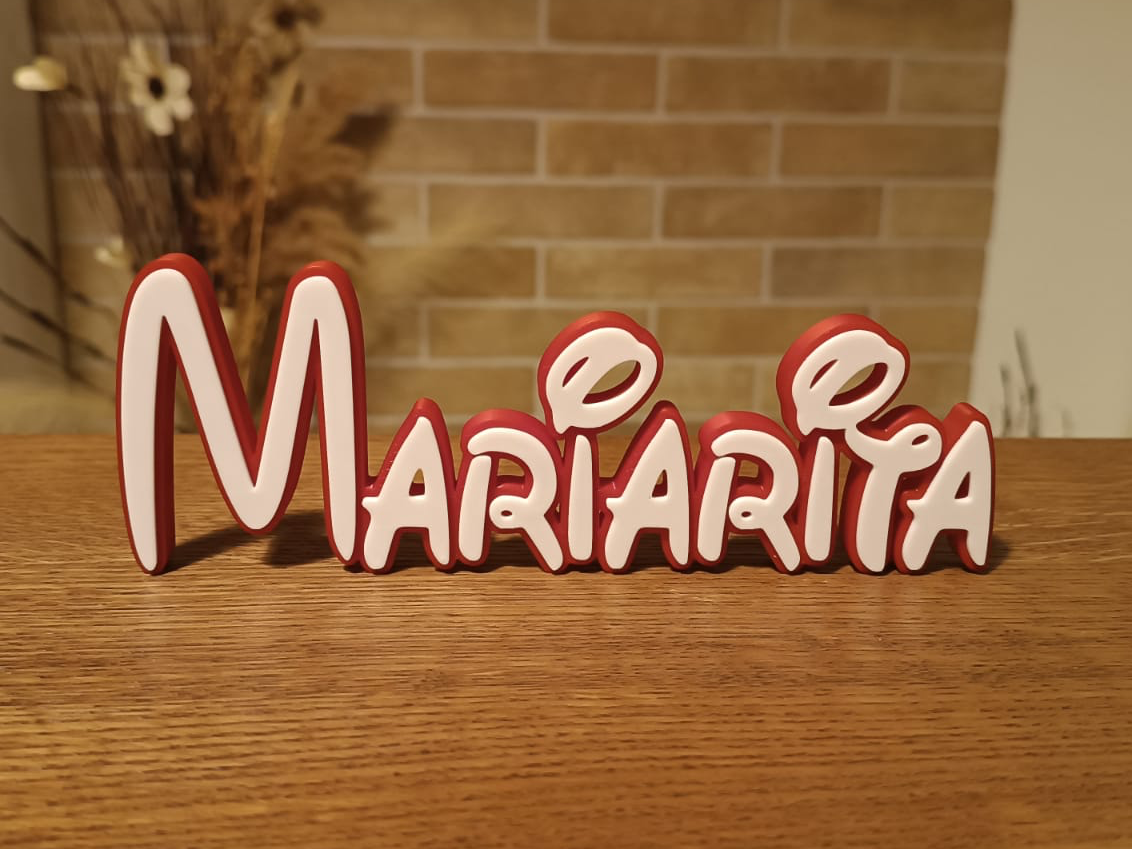 Mariarita Name Disney Tag