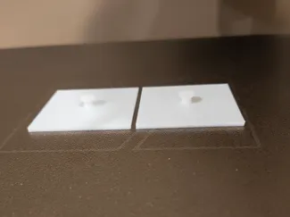 Keyhole mount for electronics - No Magnets