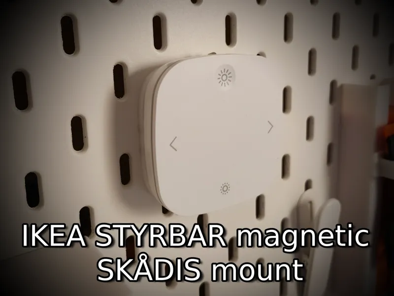 IKEA STYRBAR SKÅDIS magnetic mount