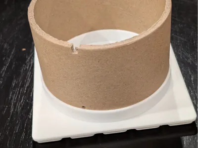 Filament Spool Cup for Gridfinity 21mm grid 5x5