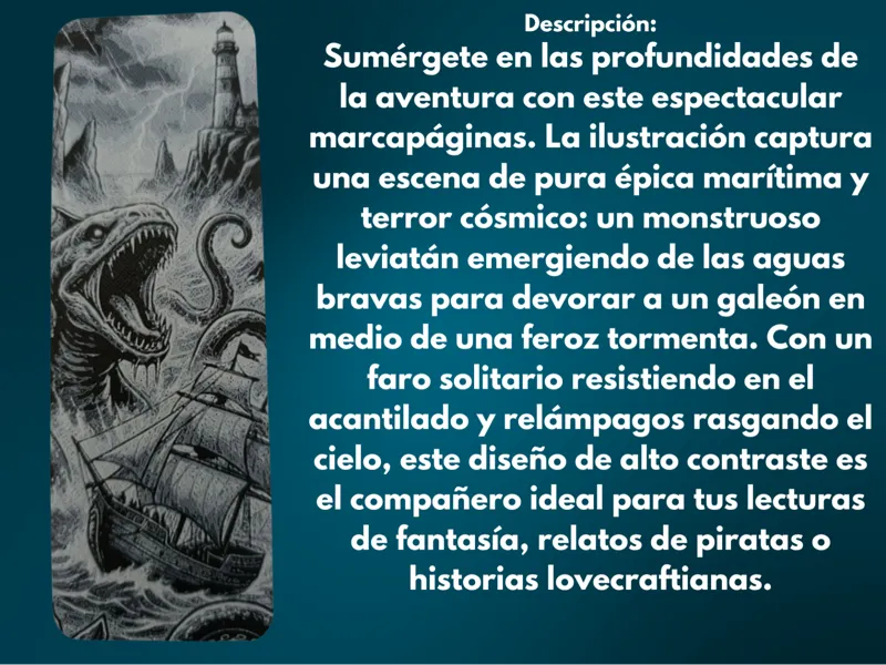 Marcapáginas Ataque del Leviatán