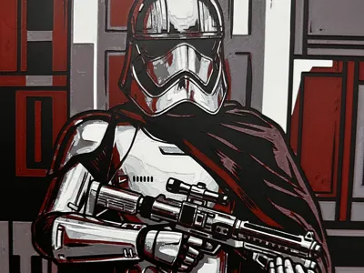 Captain Phasma HueForge