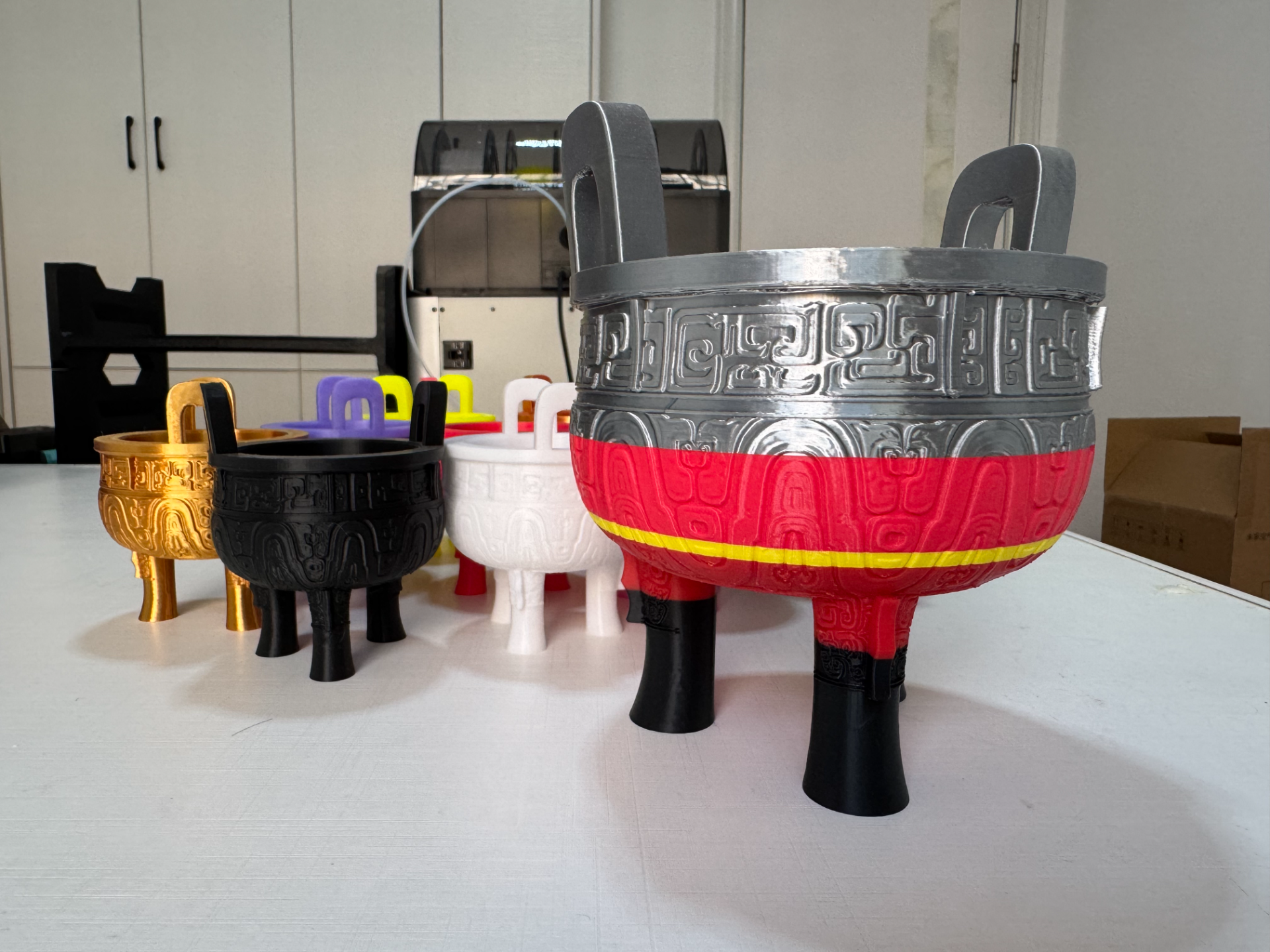 Miniatura 3 do modelo 3D 万物母气鼎（最好的版本）