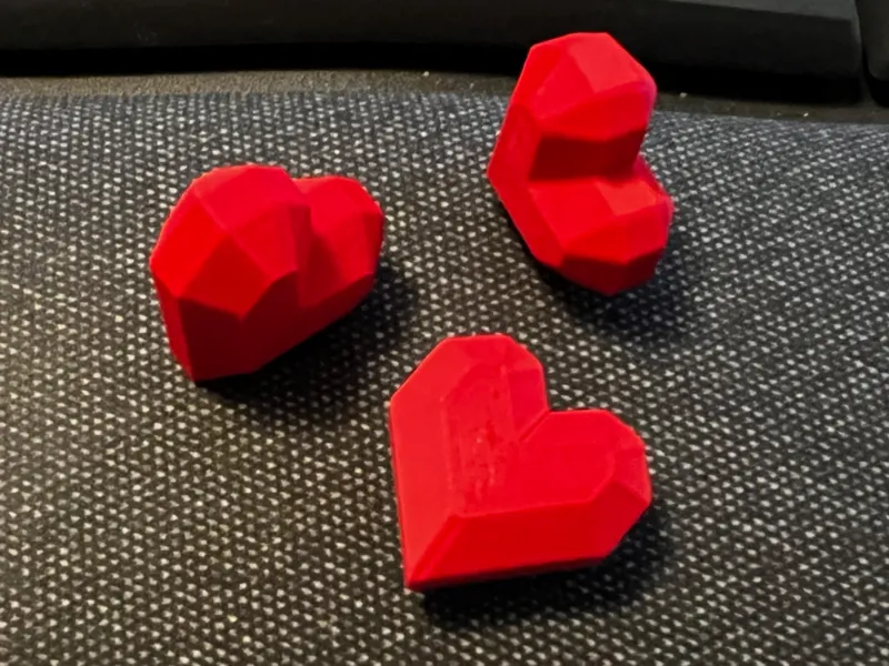 Cute Mini Gem Heart for Valentine