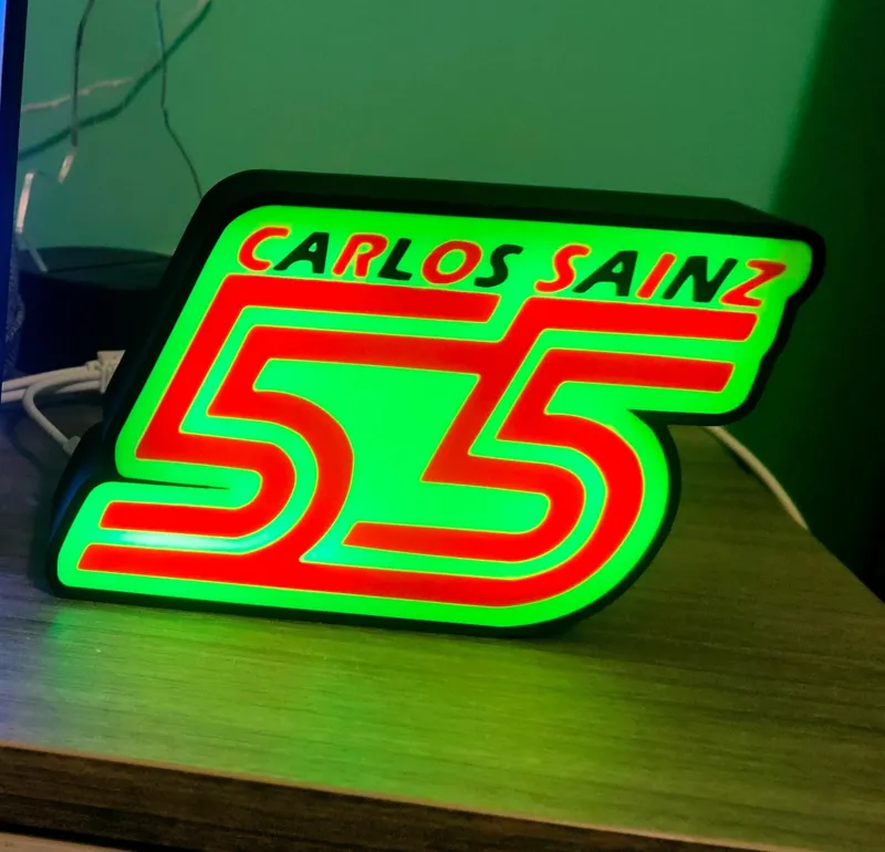 Carlos Sainz Lightbox