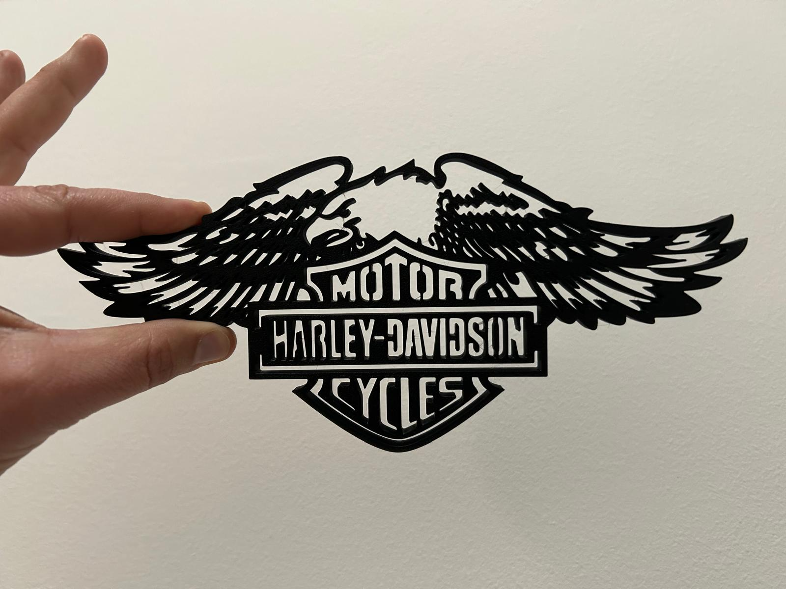 Harley Cut Through Logo