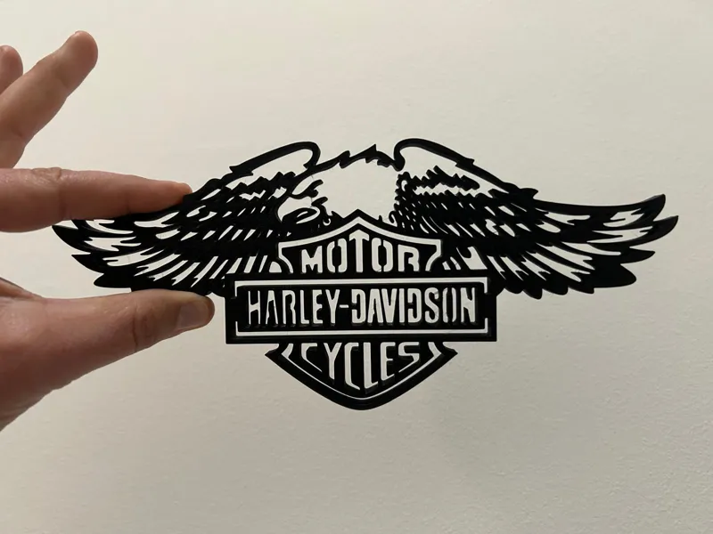 Harley Cut Through Logo