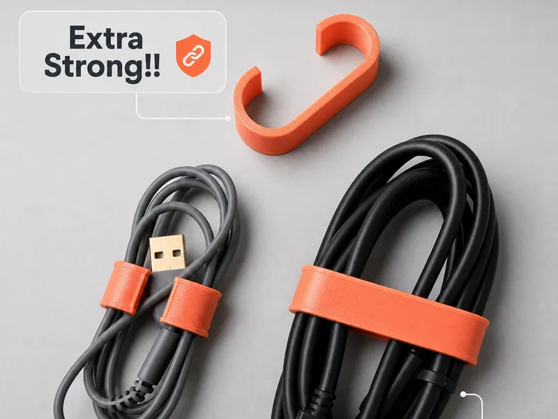 Cable Organizer - Cord Clip - 3 Different Sizes!!
