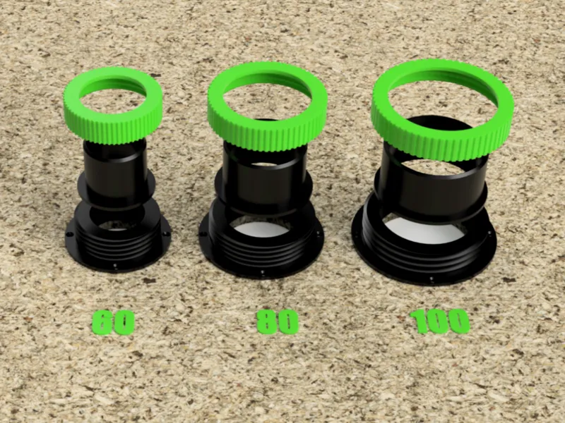 60/80/100 mm drain pipe adapter easy disassembly