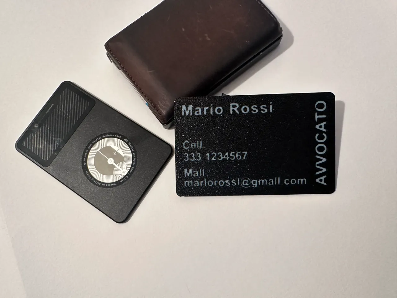 Create your personal Business Card view 4