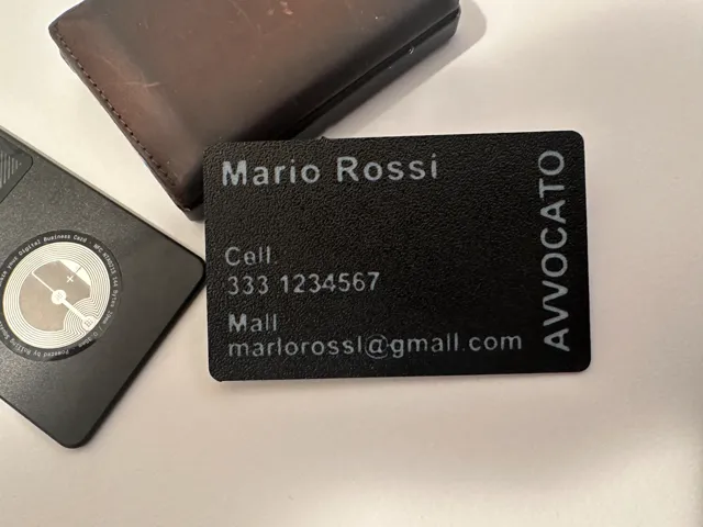 Create your personal Business Card