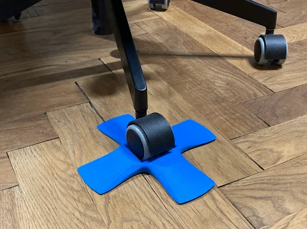 Cale-roulettes pour chaise de bureau