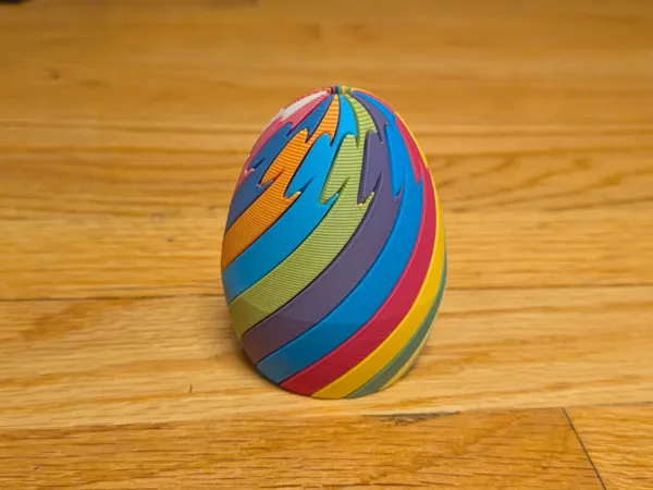Œuf de Pâques fidget torsadable
