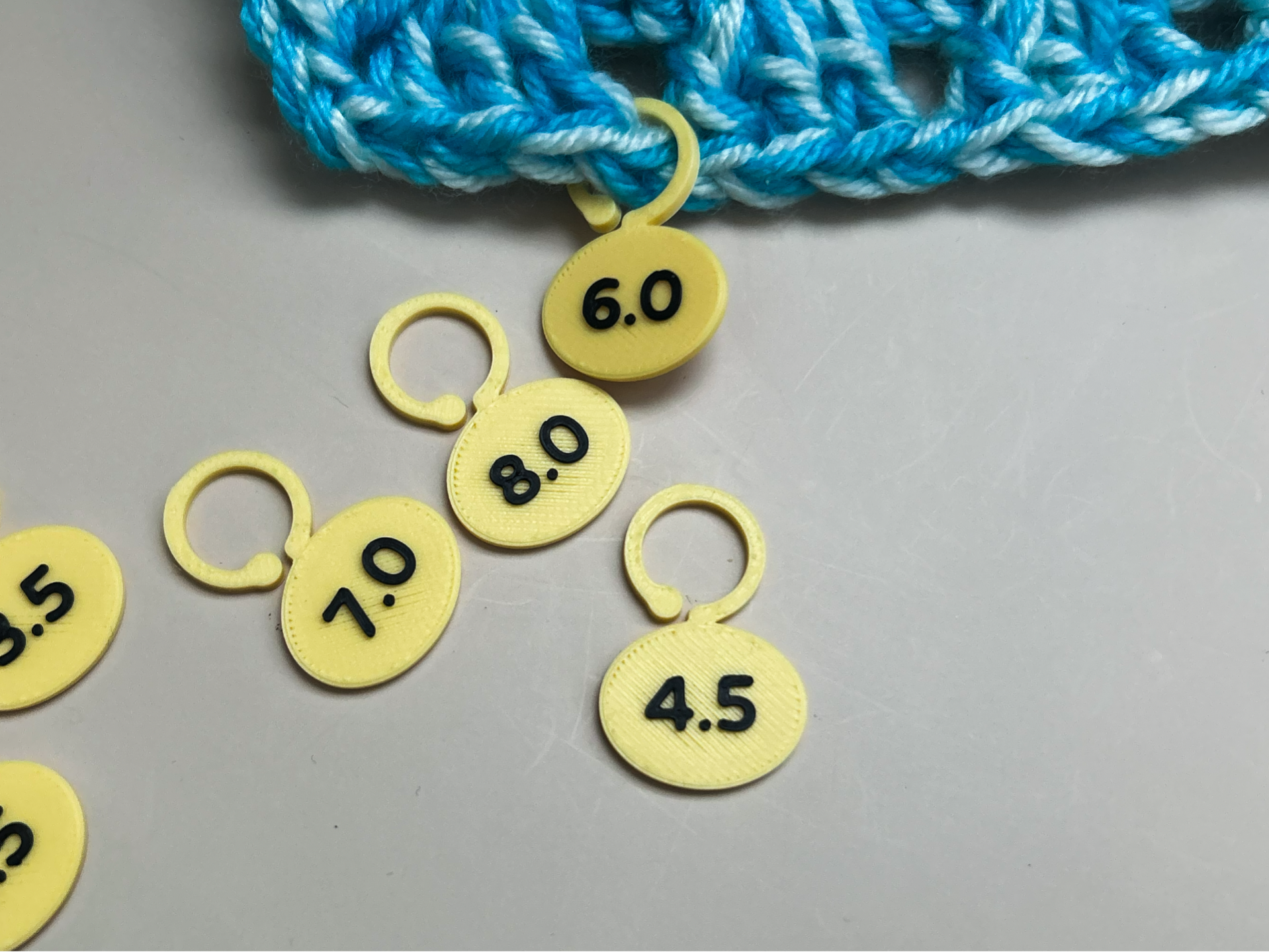 Crochet Hook Size Stitch Markers