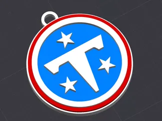 Tennessee Titans Logo + Keychain + Hypechain