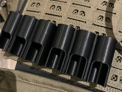 Airsoft shell holder for molle V2