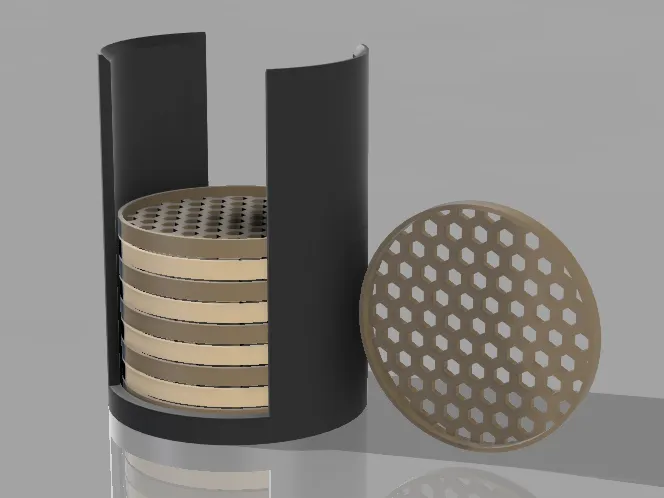 HoneyComb Coasters