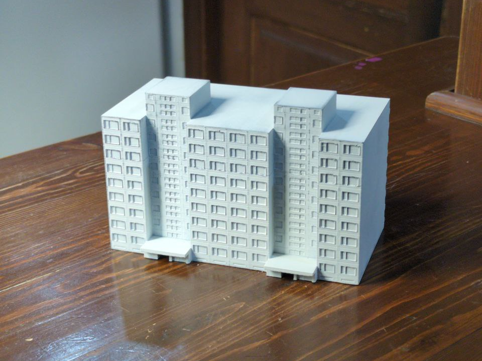 9 Floor Soviet Block Housing
