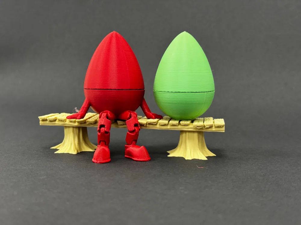 Articulated Easter Egg Container by IrealityMakerWorld: Download Free ...