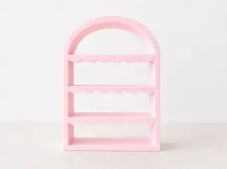 Scalloped Arch Shelf |2 Sizes| Cute Desk Display