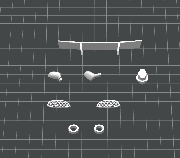 Miniatura 2 do modelo 3D 遥控车