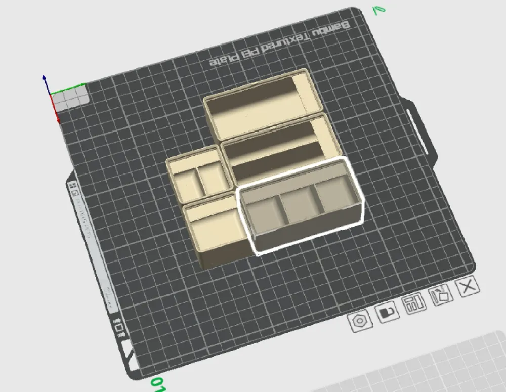 Gridfinity Drawer Box Inserts - Free 3D Print Model - MakerWorld