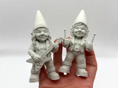 Female Rocker Gnomes