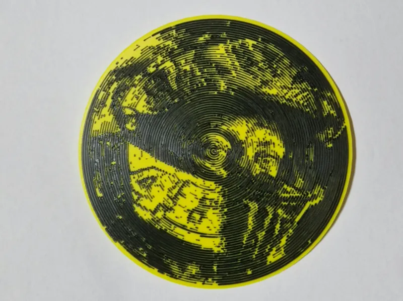 The Doctor 46 Spiral Vinyl Art (Valentino Rossi)