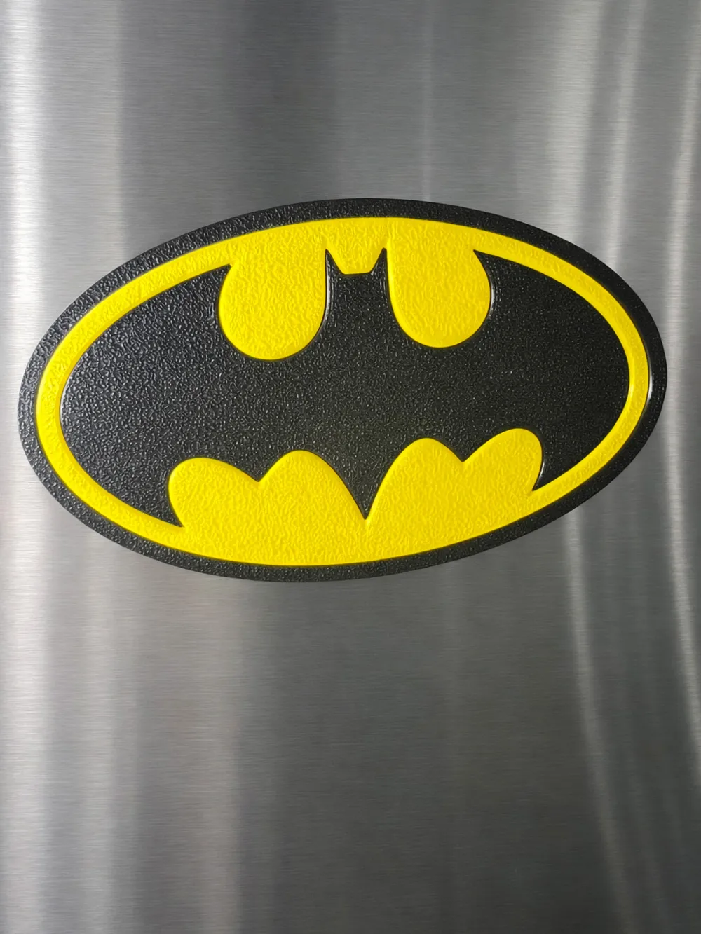 Batman Fridge Magnet - Fan-Art - No AMS - Free 3D Print Model - MakerWorld