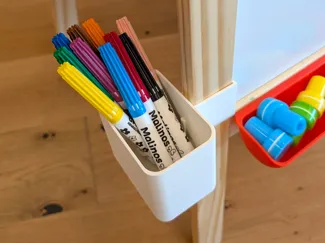 Ikea Mala easel pen holder