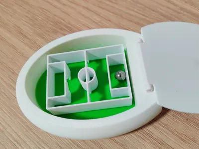 Toilet Stadium Marble Maze