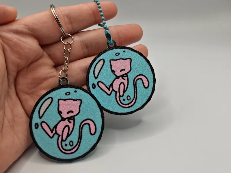 Bubble Mew Keychain / Ballchain
