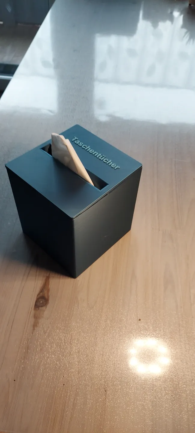 Taschentücherbox für den Tisch