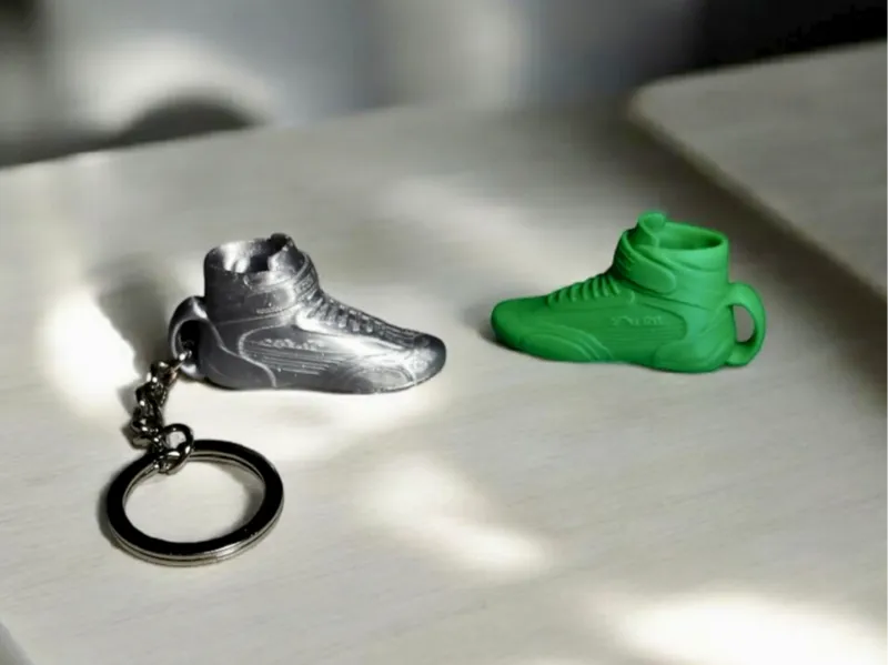 Racing Shoe Keychain , Kart & Motorsport