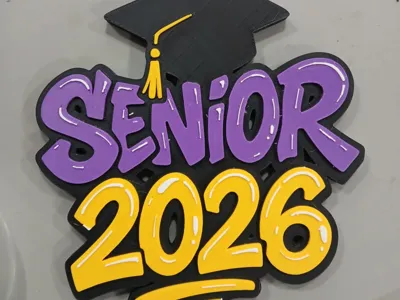 Senior 2026 Hype Chain Pendant FREE COMMERCIAL