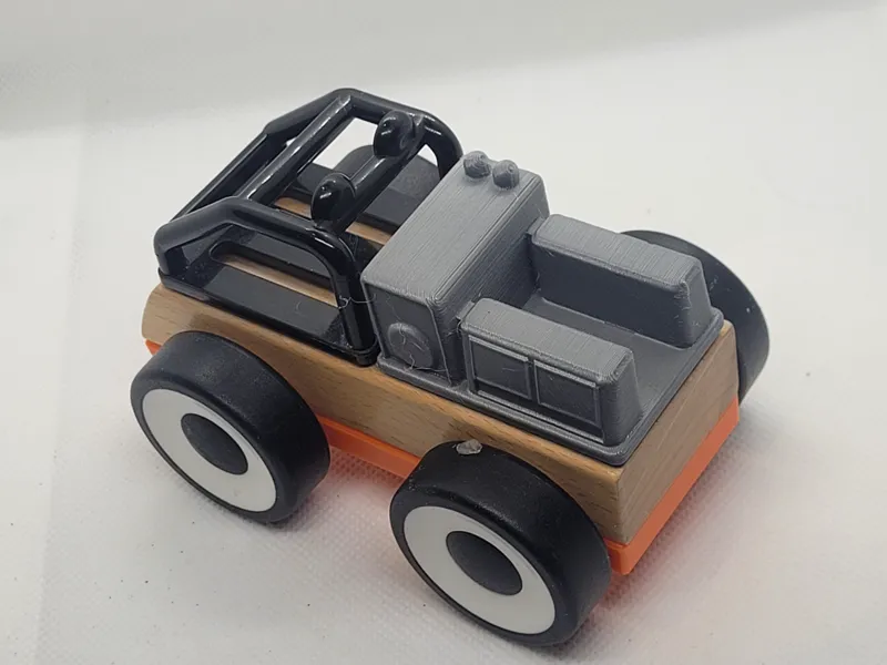 Ikea Lillabo compatible service truck with grill