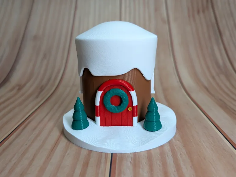 Cute christmas house / elf house