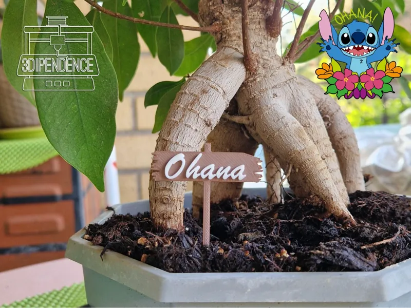 Ohana Sign - Lilo & Stitch