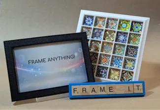 Customizable Frame - Photos, Tiles, Trading cards