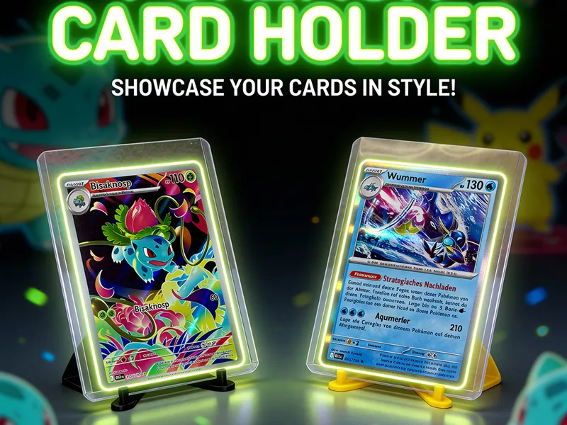 Pokemon TCG card stand Sportcard Sammelkarten