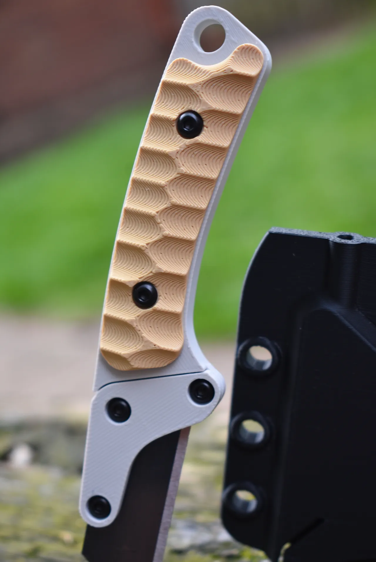 EDC utility knife blade holder with sheath v13 view 2