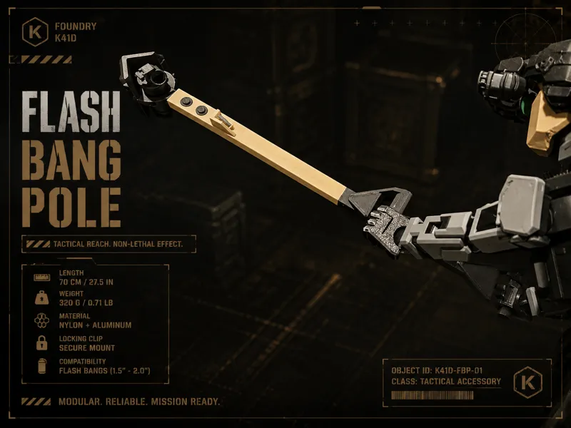 Dummy 13 Flash Bang Pole