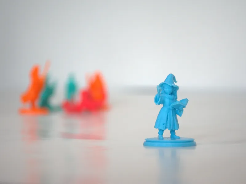 Female Wizard DND Miniature