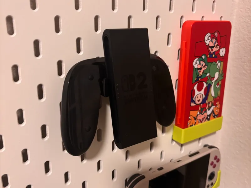 Nintendo Switch 2 Joycon Grip Skadis Mount