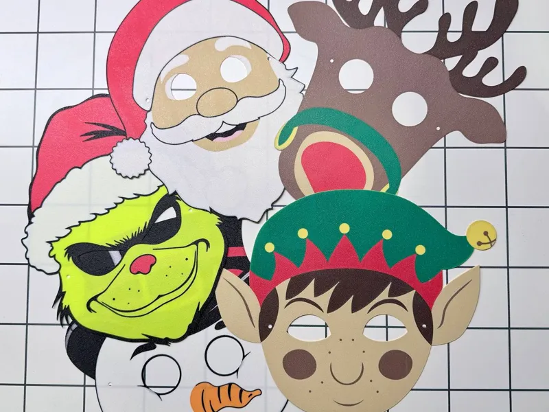 Christmas Kids Mask