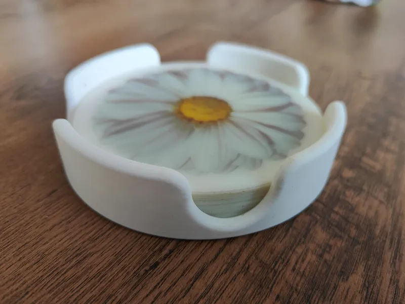 Coaster holder tray