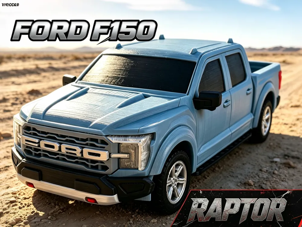 Accesorio para impresora 3D: F150皮卡2025款. Referencia del modelo original.
