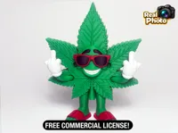 420 Leaf Dude - figurine décorative humoristique — photo 1
