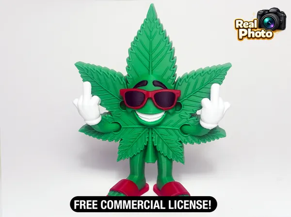 420 Leaf Dude - figurine décorative humoristique